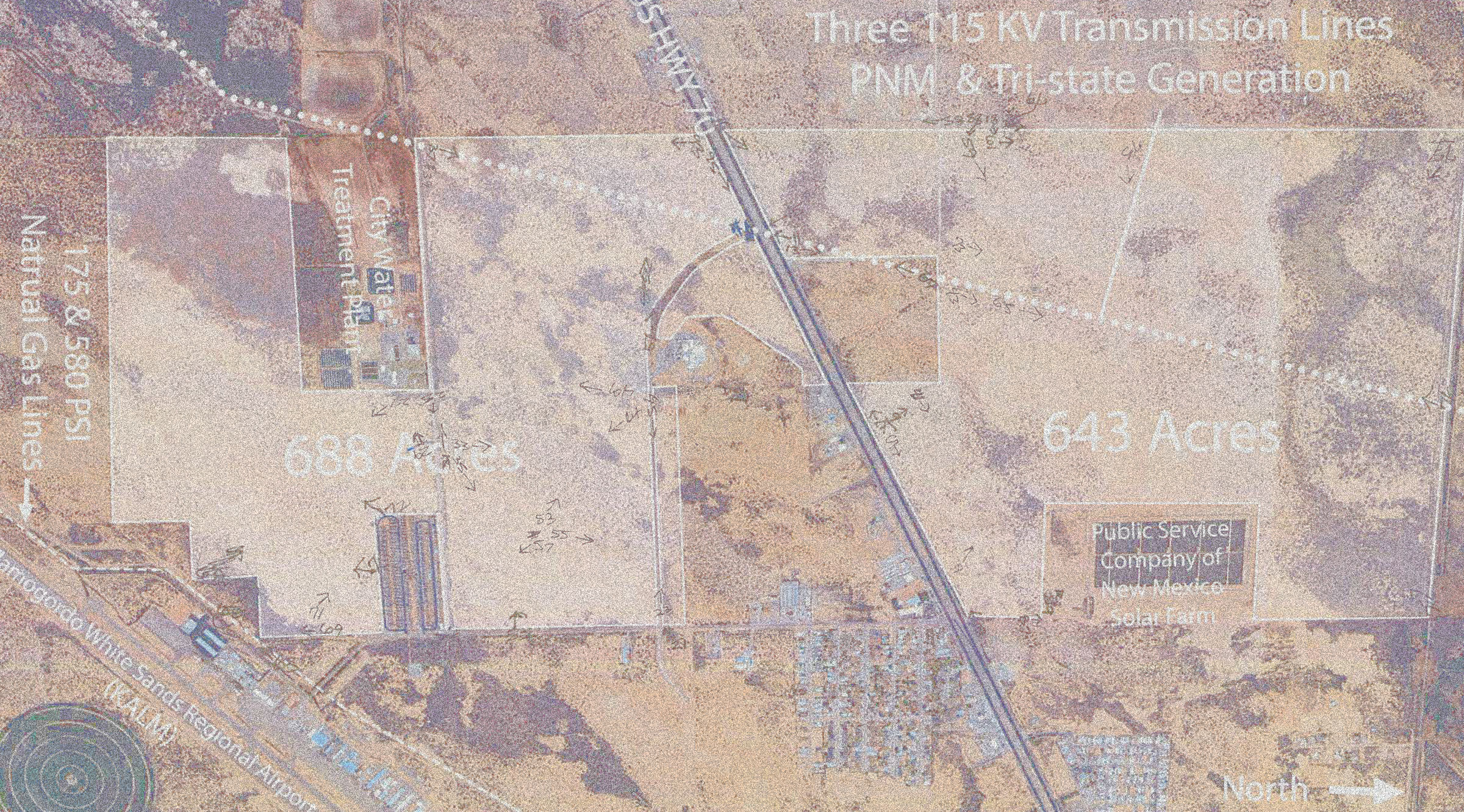 Southern New Mexico data center development property