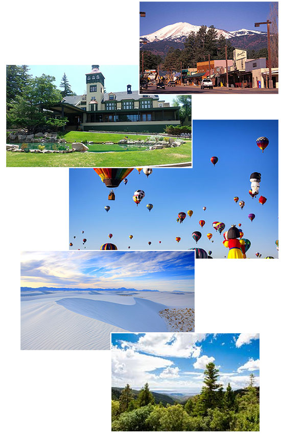 Southern New Mexico area amenities including mountains, recreation, and regional attractions